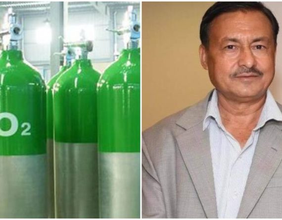 व्यवसायी घिमिरेको एसजी ग्रुपले चीनबाट अक्सिजनलगायतका स्वास्थ्य सामाग्री ल्याउने