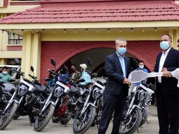 बिद्युत प्राधिकरणले खरिद गर्यो एकैपटक १५ वटा सुपरसोको ब्रान्डका इलेक्ट्रिक मोटरसाइकल