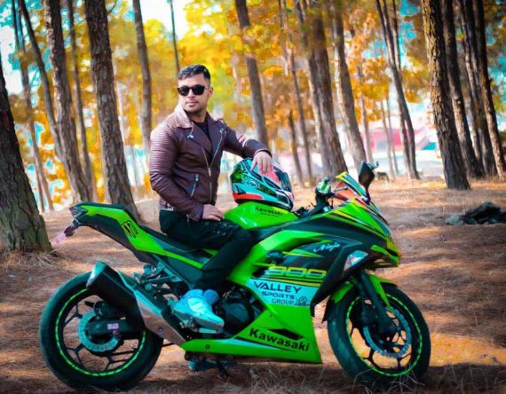 सुपरबाइक शौखिन प्रविन : जसको नाम नै ‘निन्जा दाई’ बनेको छ