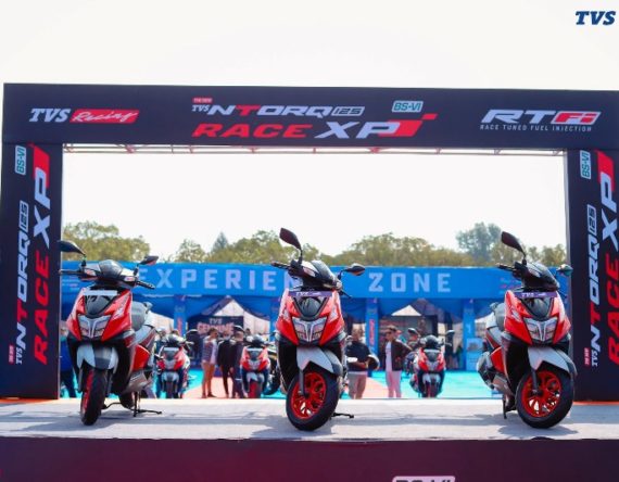 भ्वाइस असिस्ट फिचर्स भएको पहिलो स्कुटर, टिभिएस एनटर्क रेस एक्सपी