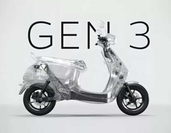 ओला इलेक्ट्रिकले जनवरी २०२५ मा जेन ३ प्लेटफर्ममा नयाँ इलेक्ट्रिक स्कुटर लन्च गर्दै