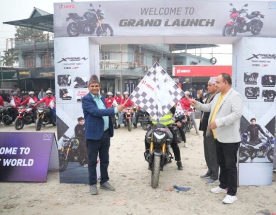 हिरो एक्स्ट्रिम १२५ आर र एक्स्ट्रिम १६० फोरभी आर अब बिर्तामोडमा पनि