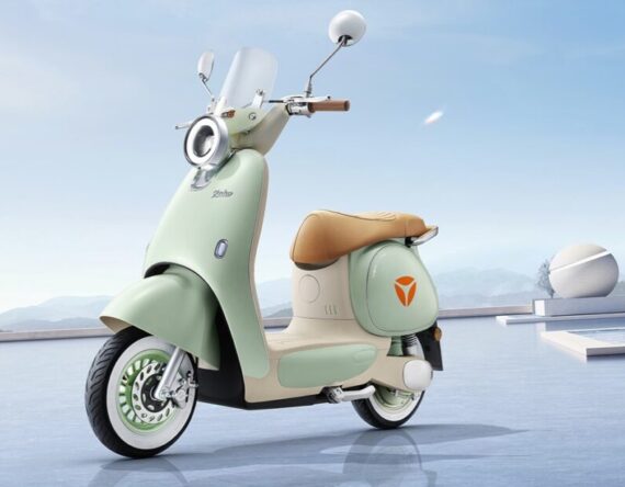 याडियाले सार्वजनिक ग-यो सोडियम आयोन ब्याट्री भएको इलेक्ट्रिक स्कुटर