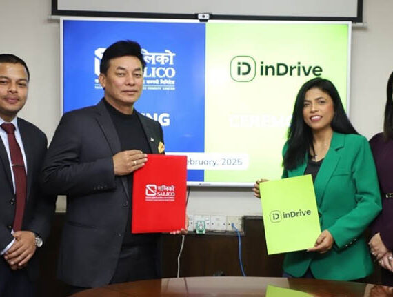 इनड्राइभ प्रयोगकर्तालाई ८ लाखसम्मको दुर्घटना बीमा, सलिको र इनड्राइभबीच सम्झौता