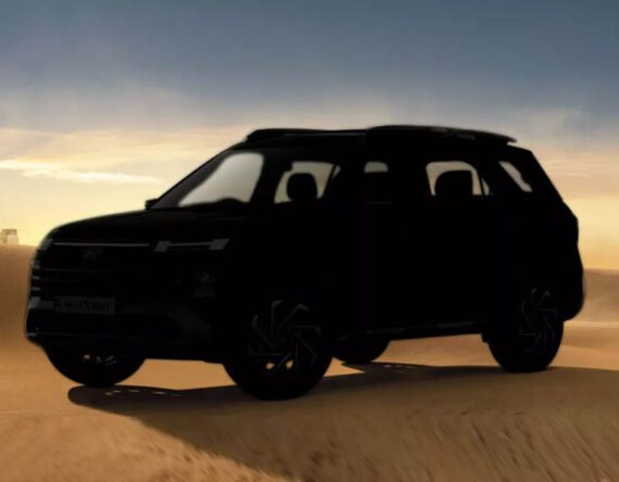 ७ सिटर इलेक्ट्रिक एसयूभी ल्याउँदै हुन्डाई, परीक्षणको क्रममा देखियो