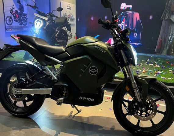 रिभोल्ट ब्रान्डको इलेक्ट्रिक मोटरसाइकल नेपाली बजारमा, मूल्य कति ?