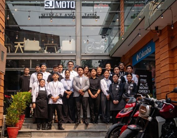 पाेखरामा खुल्याे एसजे मोटोको नयाँ शाखा, यात्रु र कफी प्रेमीको हब बन्ने विश्वास 