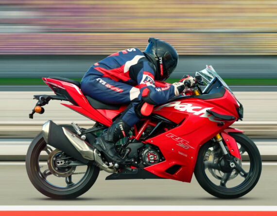 अपडेट फिचरसहित टीभीएस अपाचे आरआर ३१० लन्च