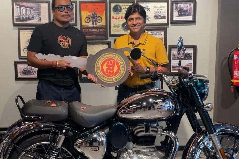 मोटरसाइकल संस्कृतिमा नयाँ आयाम थप्न रोयल इनफिल्ड नेपाल र सन्दिप क्षेत्रीविच सहकार्य