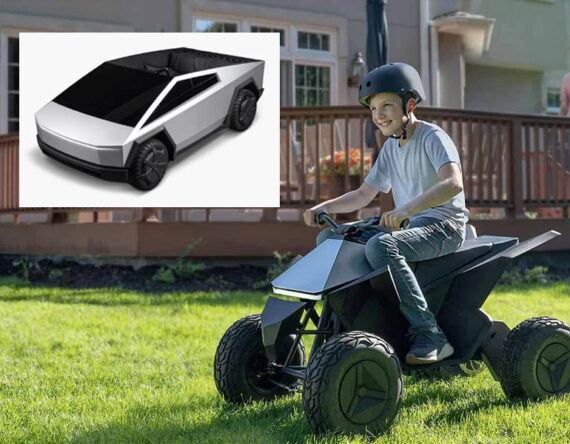 टेस्लाले बालबालिकाका लागि पनि साइबरट्रक र साइबरक्वाड निर्माण गर्दै