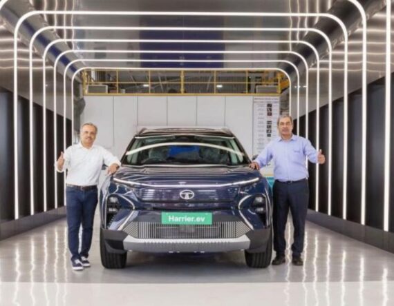 पुणे प्लान्टबाट टाटा ह्यारियर ईभीको उत्पादन सुरु, डेलिभरी यसै महिनादेखि