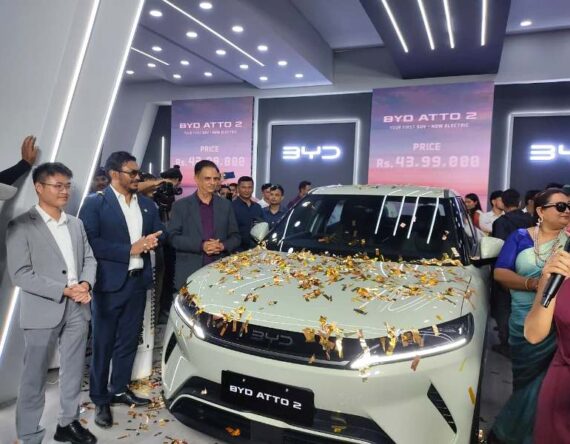 ४३ लाख ९९ हजारमै आयो बीवाईडी एट्टो २, नाडा अटो शोमा सार्वजनिक