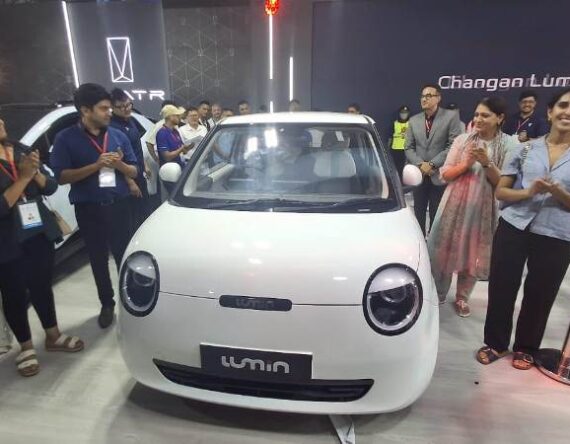 चांगनको सस्तो कार लुमिन ईभी नाडामा