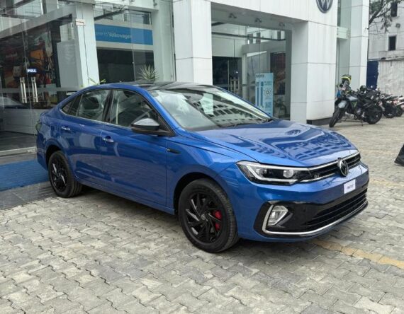 शोरुममा देखियो फक्सवागनको नयाँ सेडान कार, नाइमा मोबिलिटी एक्सपोमा लन्च हुने