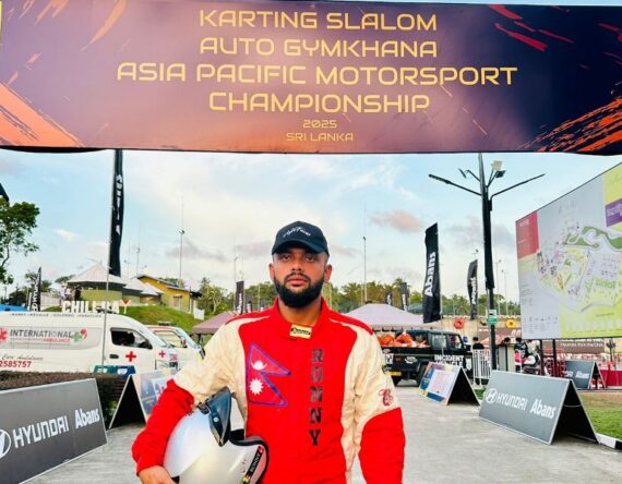 नेपाली मोटर स्पोर्ट्सको ऐतिहासिक सफलता : आशिष भारती बने अटो जिमखाना च्याम्पियन
