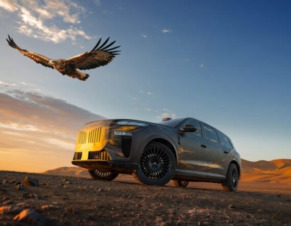 डोङफेङको प्रिमियम ब्रान्ड भोयाले सार्वजनिक ग-यो फ्ल्यागसिप एसयूभीको क्यामोफ्ल्याग टिजर इमेज