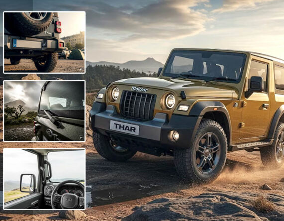 नयाँ डिजाइन, स्मार्ट फिचर र बढी आरामसहित थार फेसलिफ्ट सार्बजनिक