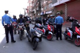 सवारी नियम उल्लघंन गर्ने एक हजार ७१९ जना कारबाहीमा