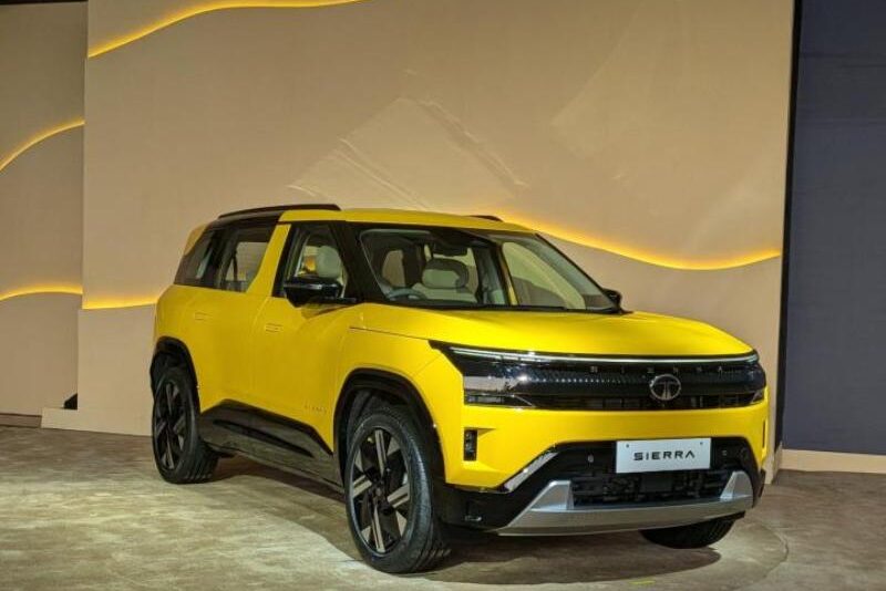 टाटा सिएरा ईभी लन्च हुने मिति नजिकिँदै