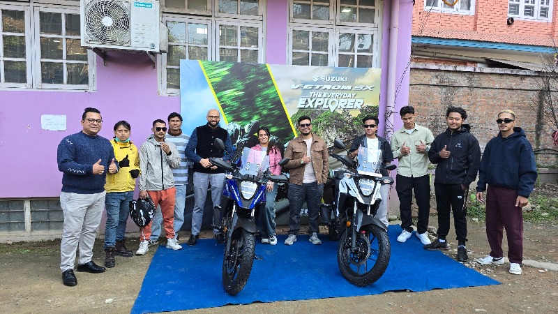 दुई नयाँ कलर भेरिएन्ट सहित सुजुकी भी–स्ट्रोम एसएक्स नेपालमा सार्वजनिक