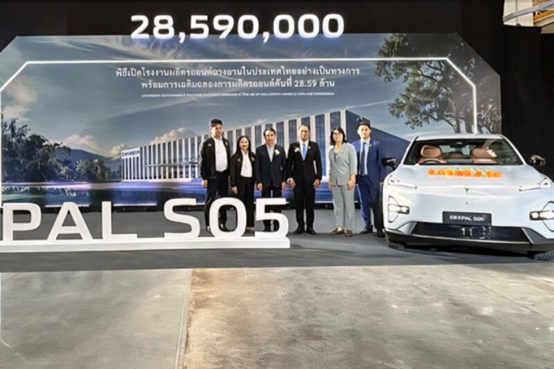 चांगनको थाइल्यान्ड प्लान्टबाट युरोप निर्यात सुरु, दिपल एस०५ सहितको पहिलो ब्याच प्रस्थान