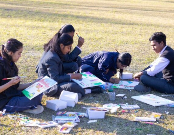 टियागो ईभीको बुढानीलकण्ठ स्कुलमा अन्तर–स्कुल चित्रकला कार्यक्रम सम्पन्न