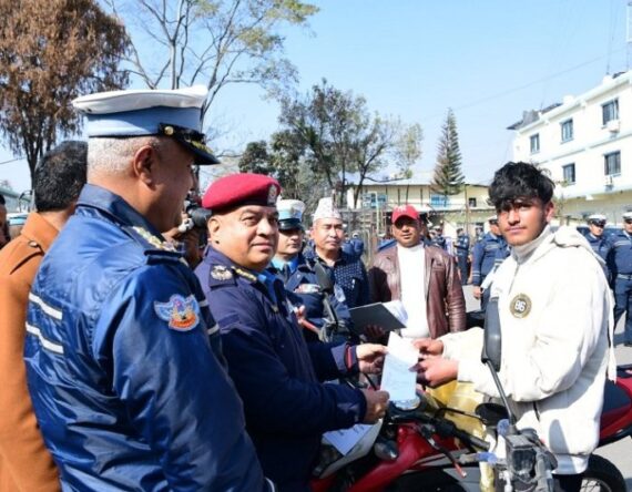 काठमाडौंबाट हराएका ५० मोटरसाइकल र स्कुटर सम्बन्धित धनीलाई हस्तान्तरण