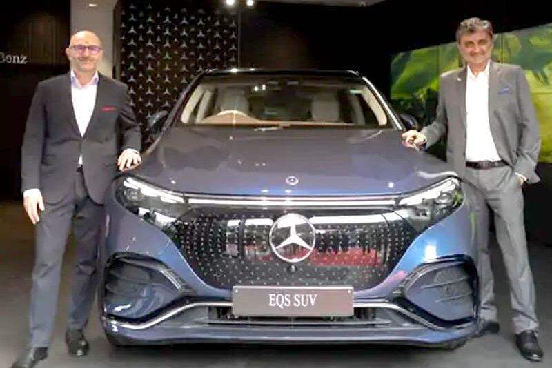 मर्सिडिज ईक्‍युएसको सेलिब्रेसन संस्करण लन्च, यस्तो छ रेन्ज र फिचर