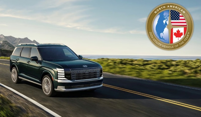 २०२६ नर्थ अमेरिकन युटिलिटी भेइकल अफ द इयरबाट सम्मानित भयो हुन्डाई प्यालिसेड