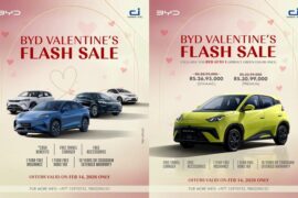 भ्यालेन्टाइन डे अवसरमा बीवाईडीको एक्सक्लुसिभ फ्ल्यास सेल, एट्टो १ मा २ लाख छुट र अन्य अफर