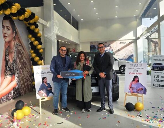 रेखा थापाको रोजाइमा जेइको जे६ अफरोड ईभी, गरियो डेलिभरी