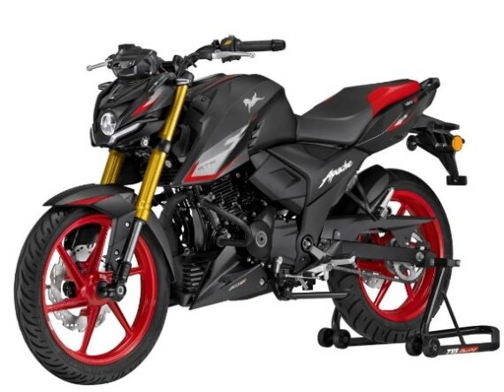 टीभीएसको नयाँ अपाचे आरटीआर १६० ४भी लन्च, अब सबै भेरिएन्टमा प्रोजेक्टर हेडल्याम्प र स्लिपर क्लच