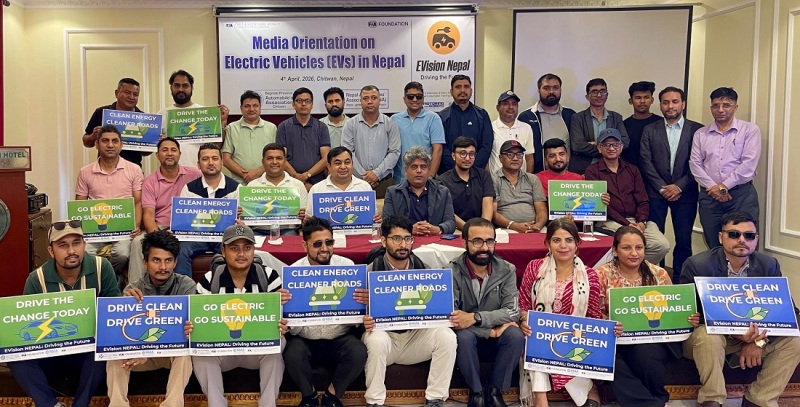 नासा नेपालद्वारा चितवनमा ईभीसम्बन्धी एक दिने ओरिन्टेसन कार्यक्रम सञ्चालन