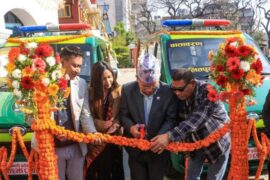 ललितपुर महानगरले सञ्चालनमा ल्यायो वातावरण भ्यान