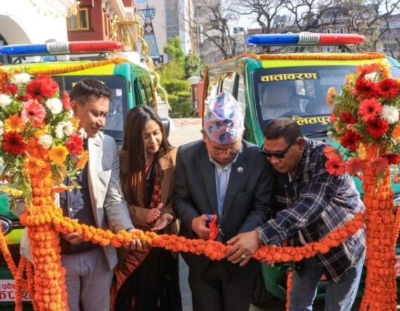 ललितपुर महानगरले सञ्चालनमा ल्यायो वातावरण भ्यान