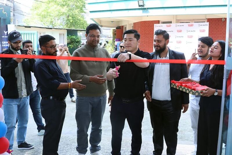 ज्ञानेश्वरमा एलएस अटोको नयाँ शोरुम, नयाँ एसयूभी ‘ईभी एक्स’ सार्वजनिक