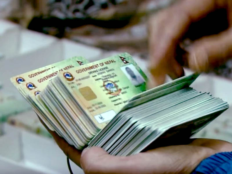 एक लाख ७६ हजार लाइसेन्स वितरण गर्न ६ महिना लाग्ने