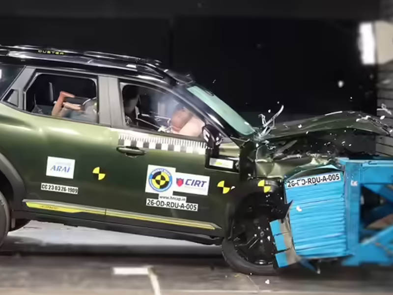 नयाँ रेनो डस्टरलाई भारत एनक्यापमा ५ स्टार सेफ्टी रेटिङ, ३५ भन्दा बढी सेफ्टी फिचर उपलब्ध