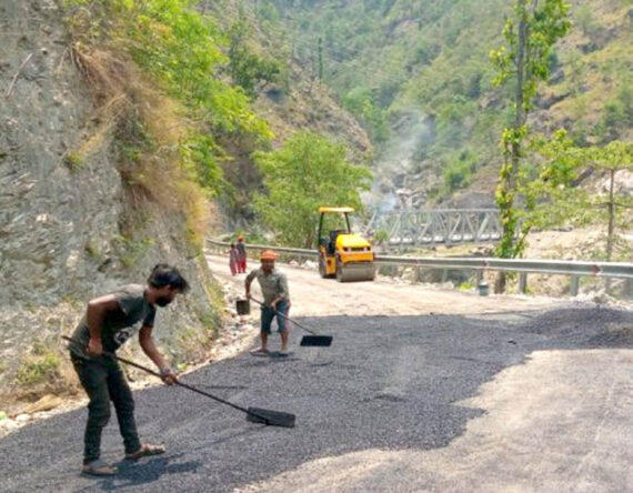 ९ महिनामा देशभर ५४८ किलोमिटर नयाँ सडक कालोपत्र