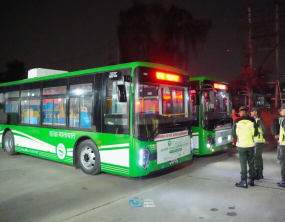 काठमाडौँमा रात्रीकालिन बस सेवा सुरु