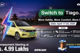 बाइक वा स्कुटर साटेर टियागो ईभी चढ्ने मौका, आयो टाटा मोटर्सको ‘स्विच टु टियागो ईभी’ एक्सचेन्ज क्याम्प