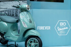 भेस्पाको ८०औं वार्षिकोत्सवमा आयाे विशेष संस्करण ‘टेक ८०’