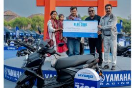 यामाहा ‘ब्लु कोड नयाँ वर्ष योजना’ अन्तर्गत उमेशले जिते ५ लाख पुरस्कार