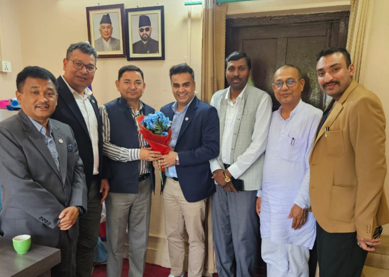 मधेश प्रदेशका अर्थमन्त्रीसँग नाडा प्रतिनिधी मण्डलको नीतिगत संवाद