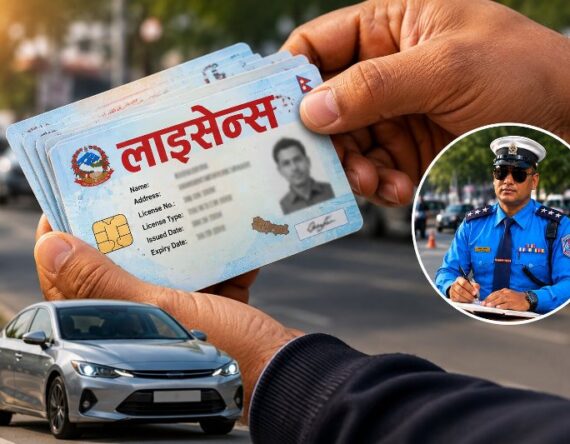 ट्राफिकको सुझाव : लाइसेन्स नभएको व्यक्तिलाई सवारी चलाउन दिदा के होला ? होस् गरौ यसरी