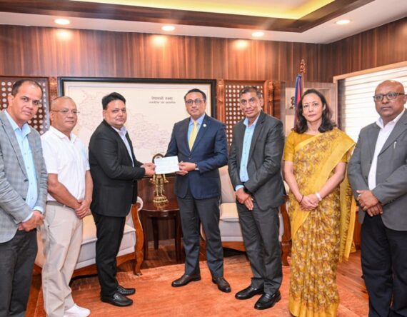 सिप्रभ्य समूह अन्तर्गतका सिप्रदी तथा भोटेकोशी पावर कम्पनीद्वारा प्रधानमन्त्री दैवी प्रकोप उद्धार कोषमा सहयोग