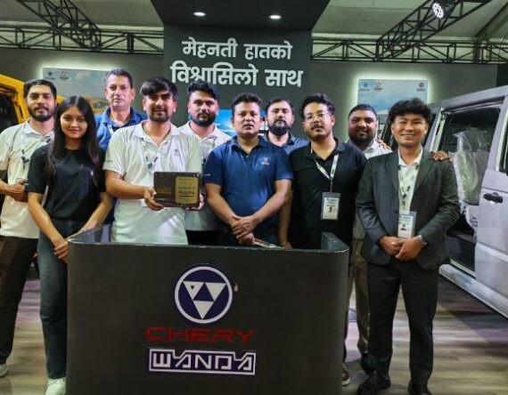 नाइमा एक्स्पोमा चेरी वान्डाका विद्युतीय सवारीमा ग्राहकको विशेष आकर्षण, सयौँको संख्यामा बुकिङ