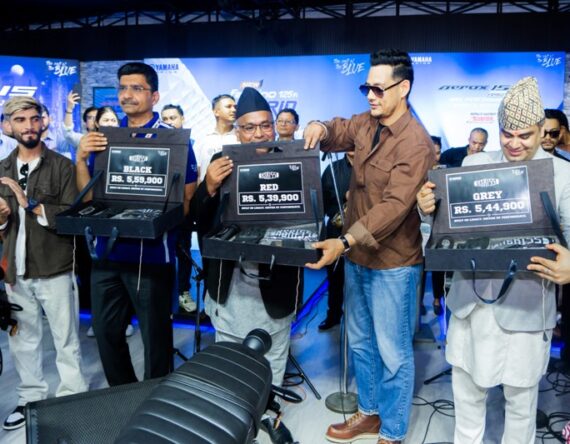 बेस्ट स्टल अवार्ड प्राप्त गरेको यामाहाको नाडामा ४२८ युनिट यामाहा एक्सएसआर १५५ बुकिङ