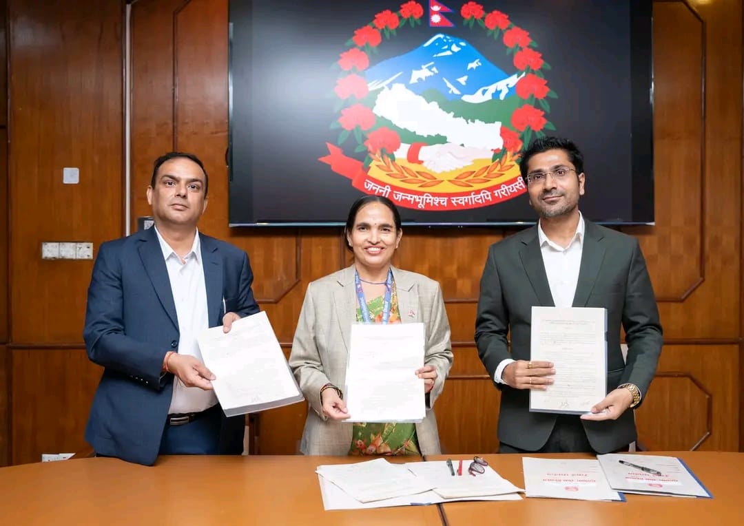 केन्द्रको प्रणालीमा ड्राइभिङ लाइसेन्सको डाटा जाने  र छपाइ हुने, भयो सम्झौता