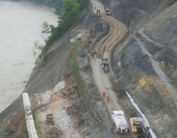 कृष्णभीरको नयाँ ट्र्याकमा आजदेखि दुईतर्फी गाडी सञ्चालन